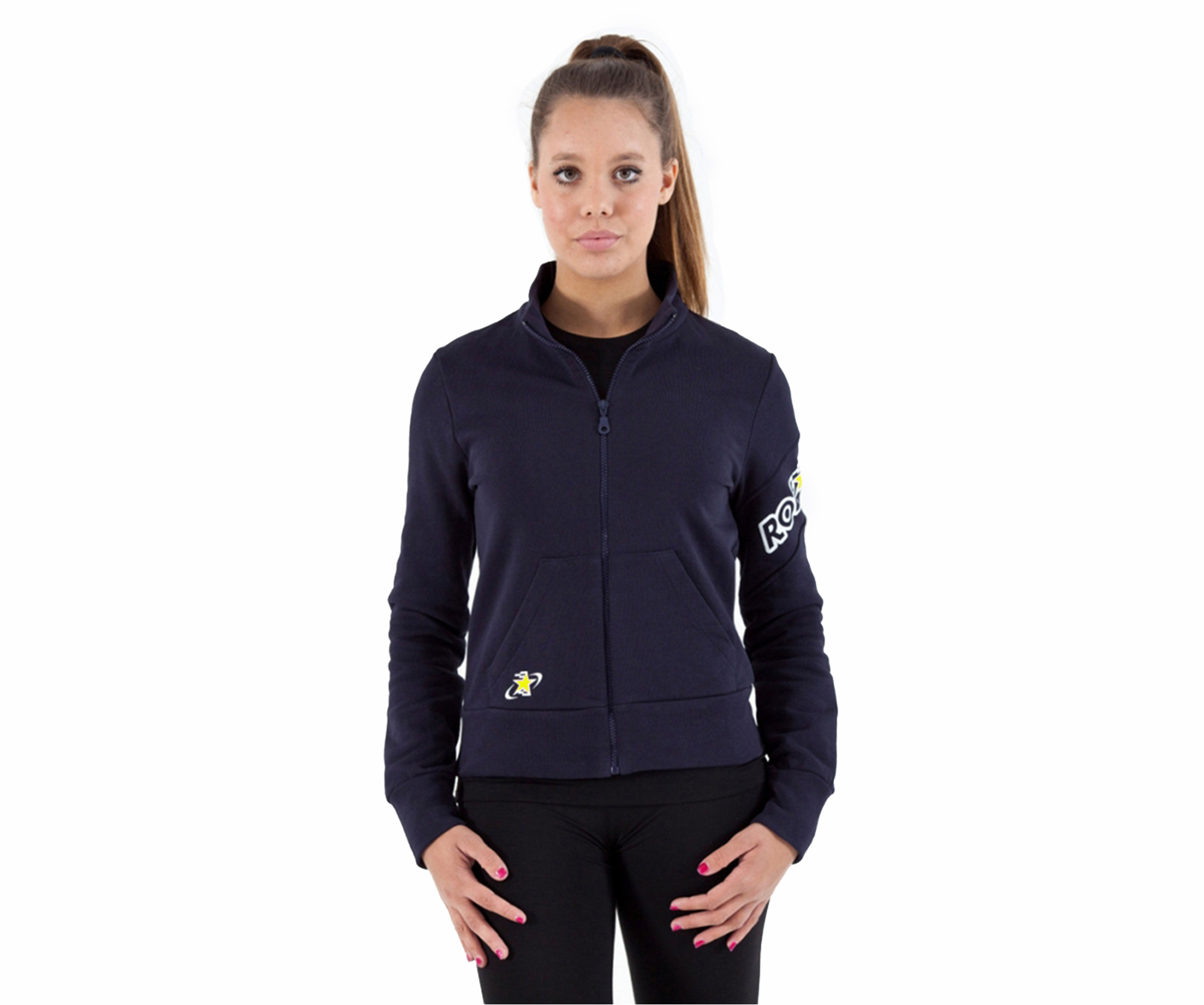 Sudadera Algodón Textura Azul Mujer | Sudaderas MANGO | Travop