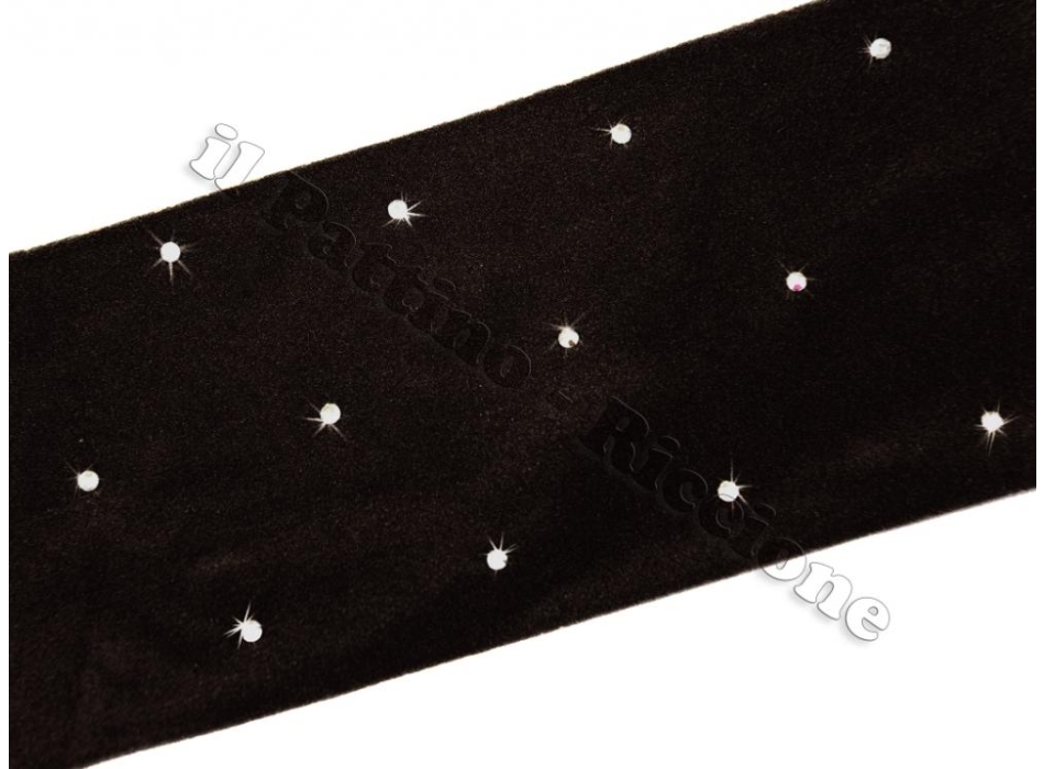 Medias color Negro con cristales