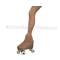 Medias para patinaje color natural MICRO SHINE MARIPOSA