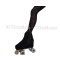 Medias para patinaje color negro MICRO SHINE MARIPOSA