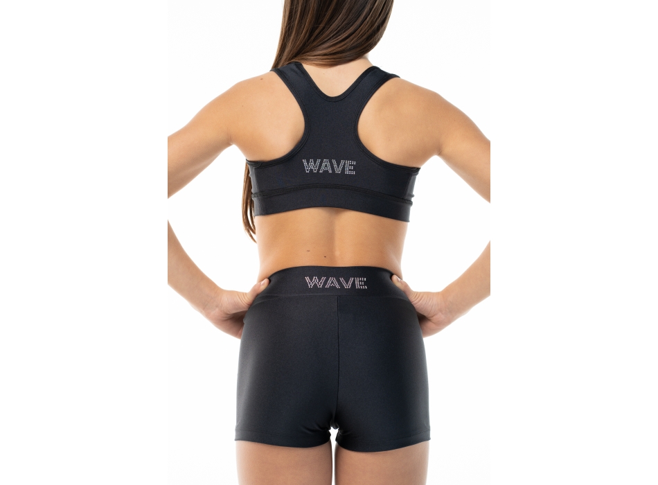 Conjunto deportivo para niña – Short + Top modelo America NERGO