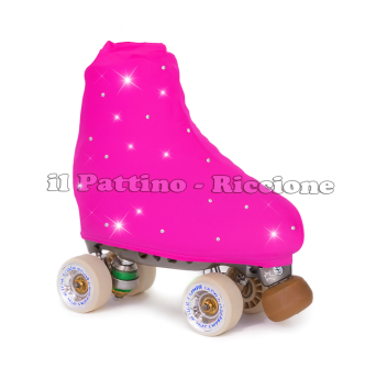 Cubre patines color lila con Strass