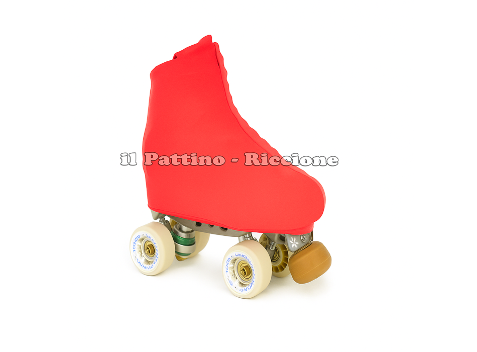 Cubre patines color Rojo Fluo