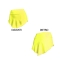 Falda por patinaje amarillo fluo