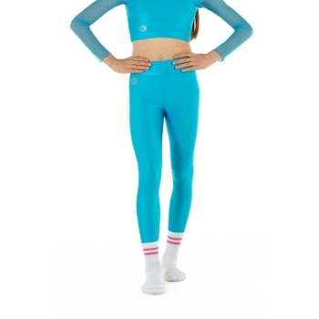 Leggings Wave Basic Fucsia Fluo Chica