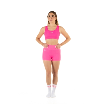 Top deportivo Wave modelo Emma Mujer Fucsia