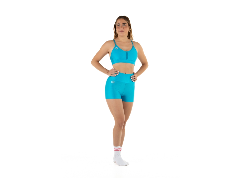 Short deportivo Wave Mujer Turquesa