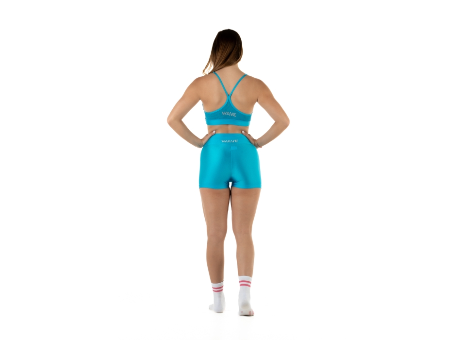 Short deportivo Wave Mujer Turquesa