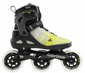 Patines en línea Rollerblade macroblade 110 3WD gris / amarillo