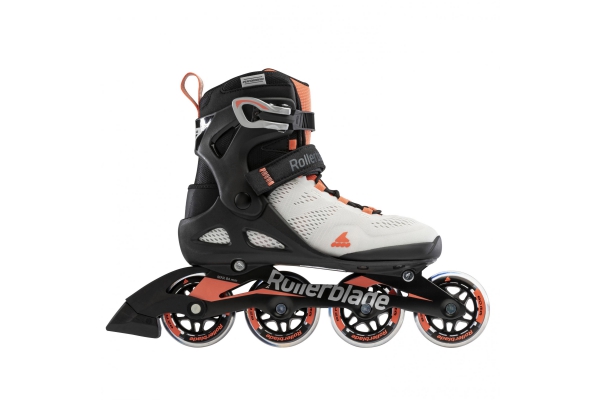 Patines en línea Rollerblade Macroblade 80 gris glaciar/coral