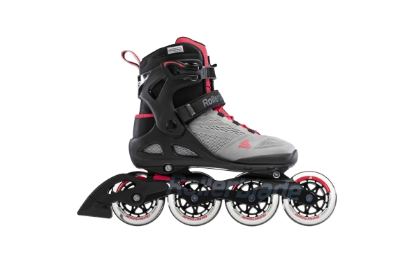 Patines en línea Rollerblade Macroblade 90 gris / rosa