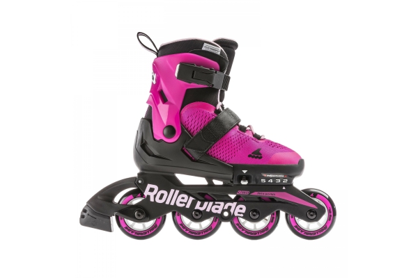 Patines Rollerblade Microblade fucsia / negro