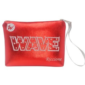Pochette Wave - Laminado Rojo