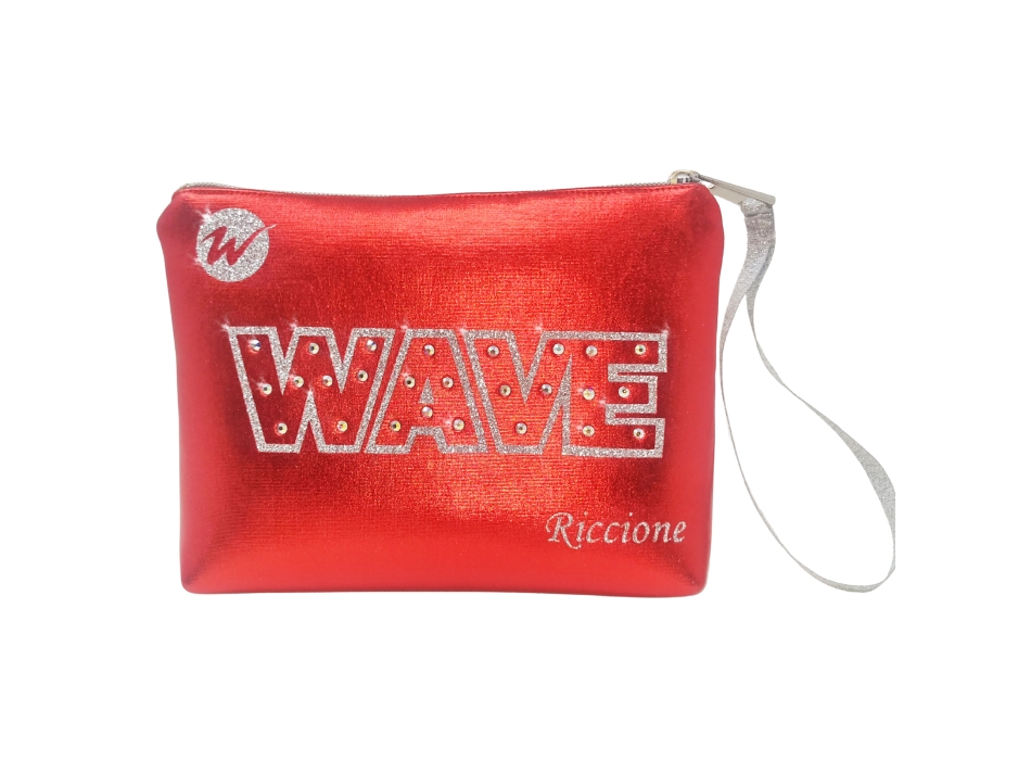 Pochette Wave - Laminado Rojo