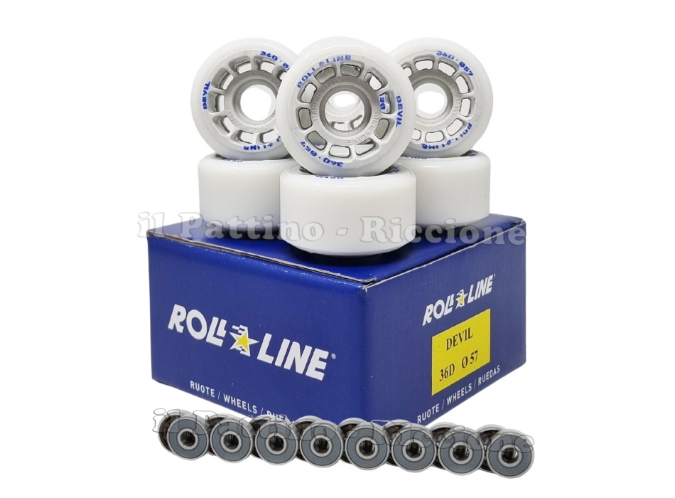 Ruedas Devil 36D - diam.57 con Rodamientos