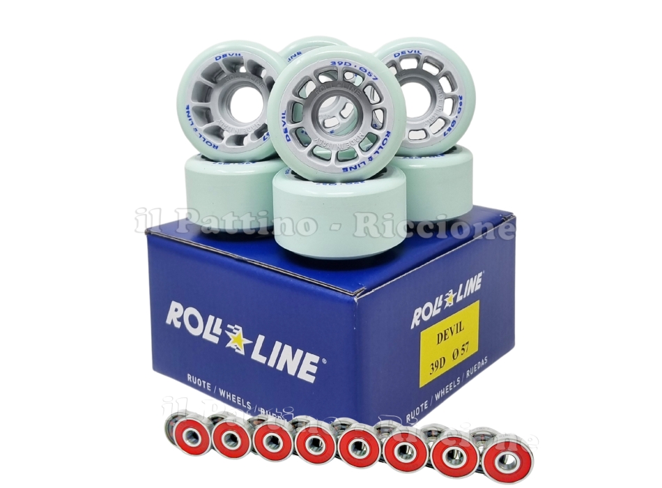 Ruedas Devil 39D - diam.57 con Rodamientos