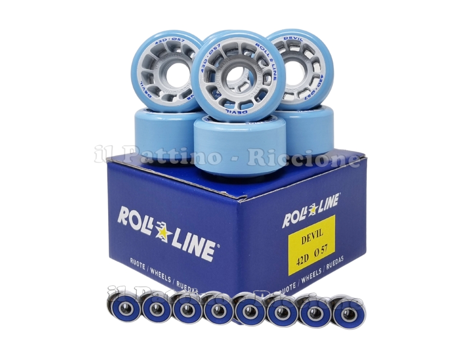 Ruedas Devil 42D - diam.57 con Rodamientos