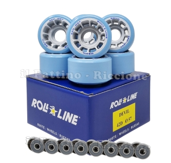Ruedas Devil 42D - diam.57 con Rodamientos