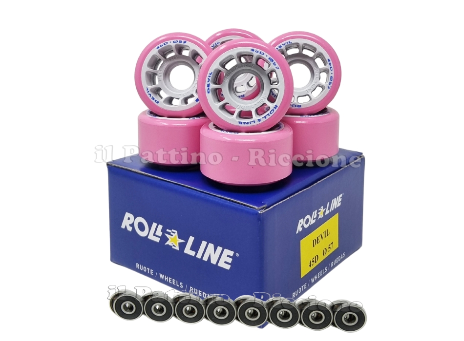 Ruedas Devil 45D - diam.57 con Rodamientos