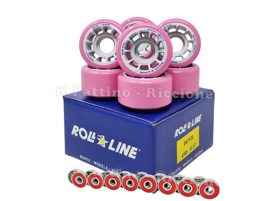 Ruedas Devil 45D - diam.57 con Rodamientos