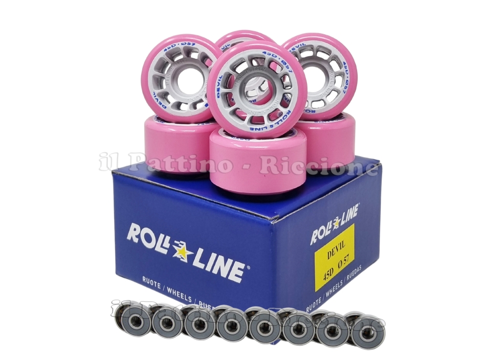 Ruedas Devil 45D - diam.57 con Rodamientos