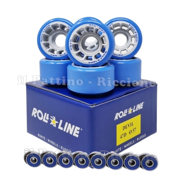 Ruedas Devil 47D - diam.57 con Rodamientos