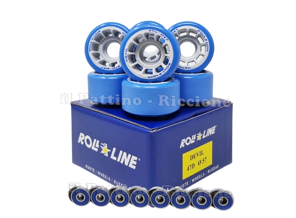 Ruedas Devil 47D - diam.57 con Rodamientos