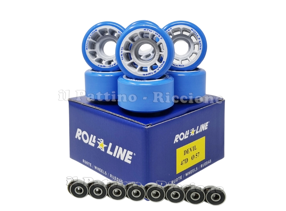 Ruedas Devil 47D - diam.57 con Rodamientos