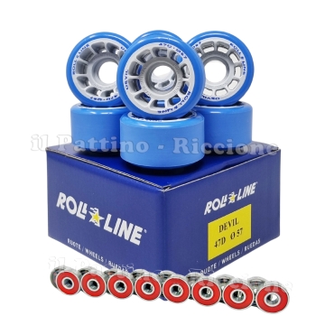 Ruedas Devil 47D - diam.57 con Rodamientos