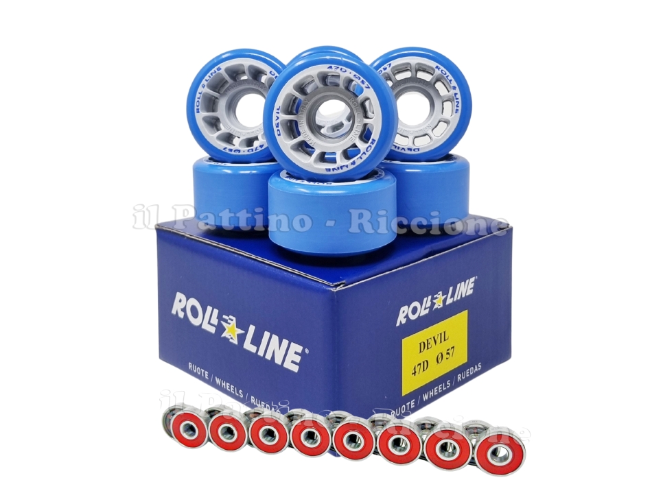 Ruedas Devil 47D - diam.57 con Rodamientos