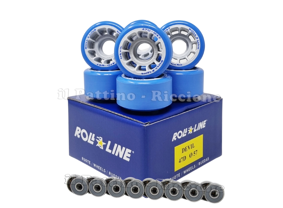 Ruedas Devil 47D - diam.57 con Rodamientos