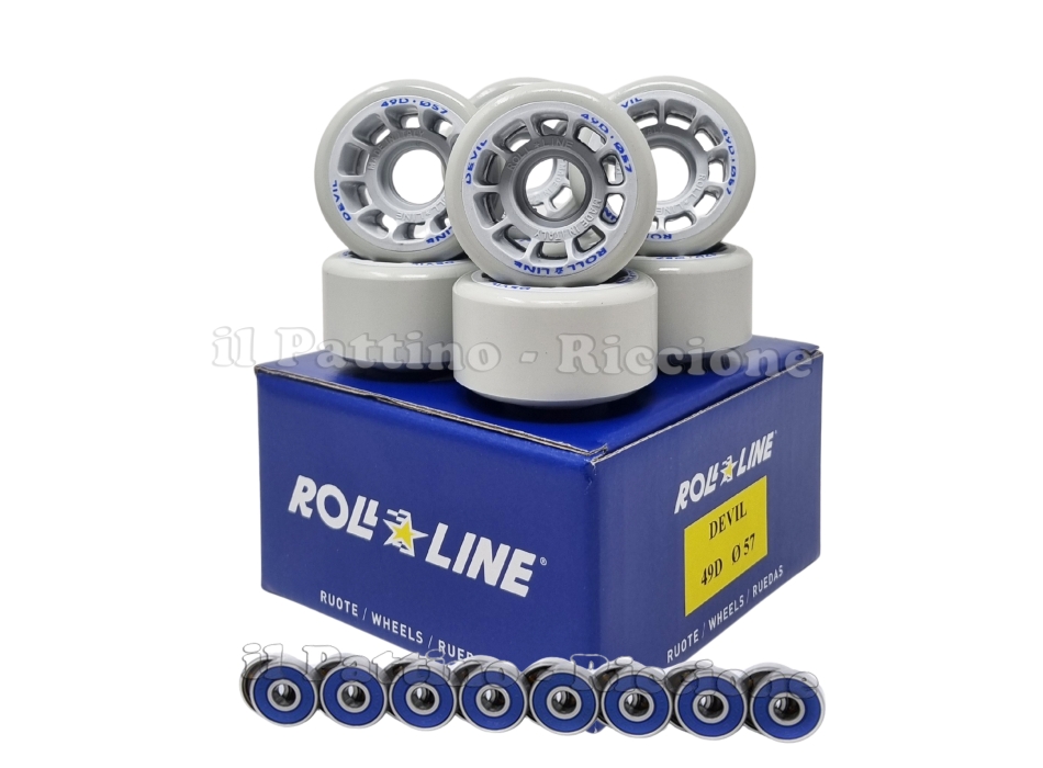 Ruedas Devil 49D - diam.57 con Rodamientos