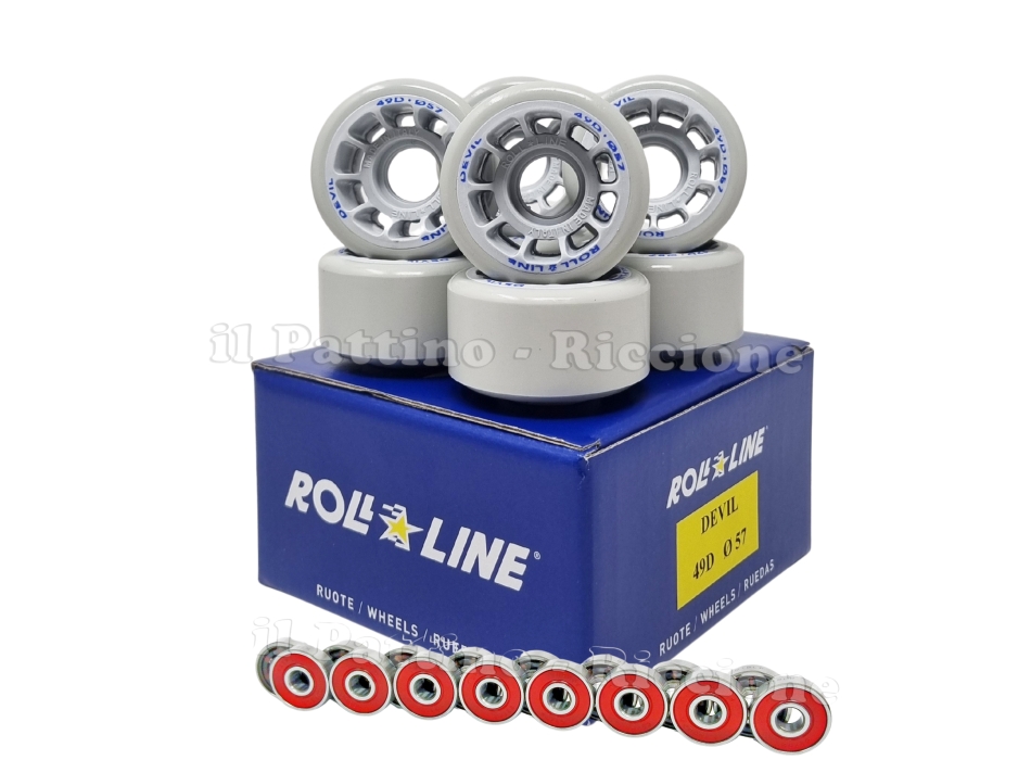 Ruedas Devil 49D - diam.57 con Rodamientos