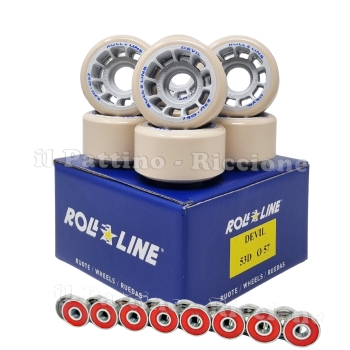 Ruedas Devil 53D - diam.57 con Rodamientos