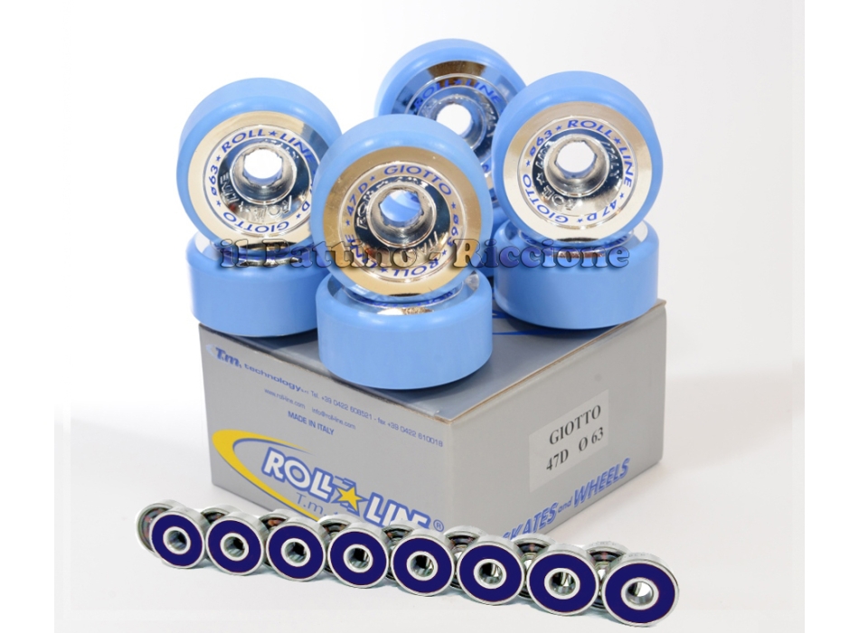 Ruedas Giotto 47D - diam.63 con Rodamientos
