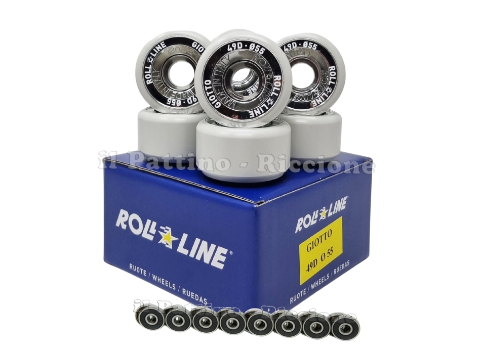 Ruedas Giotto 49D - diam.55 con Rodamientos
