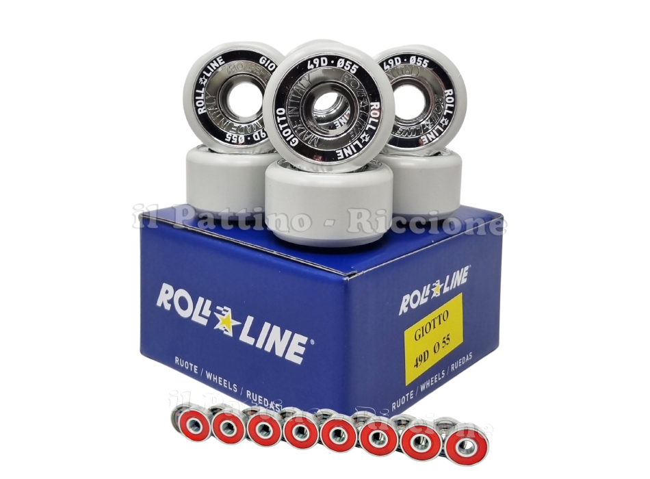 Ruedas Giotto 49D - diam.55 con Rodamientos