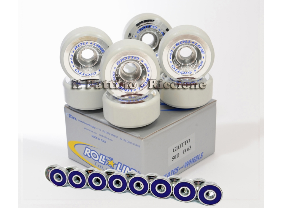 Ruedas Giotto 50D - diam.63 con Rodamientos