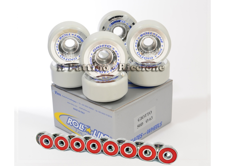 Ruedas Giotto 50D - diam.63 con Rodamientos
