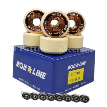 Ruedas Giotto 57D - diam.55 con Rodamientos
