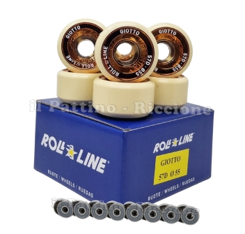 Ruedas Giotto 57D - diam.55 con Rodamientos