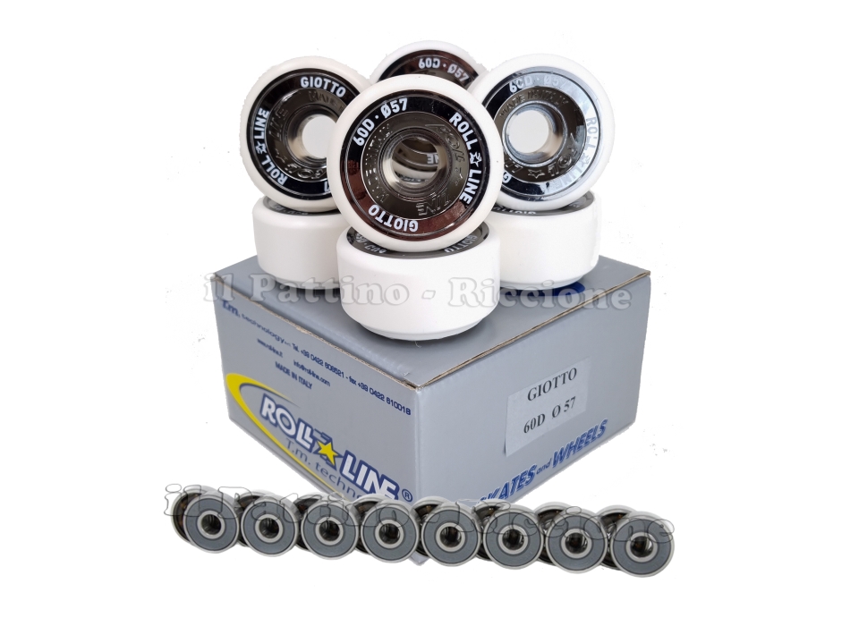 Ruedas Giotto 60D - diam.57 con Rodamientos