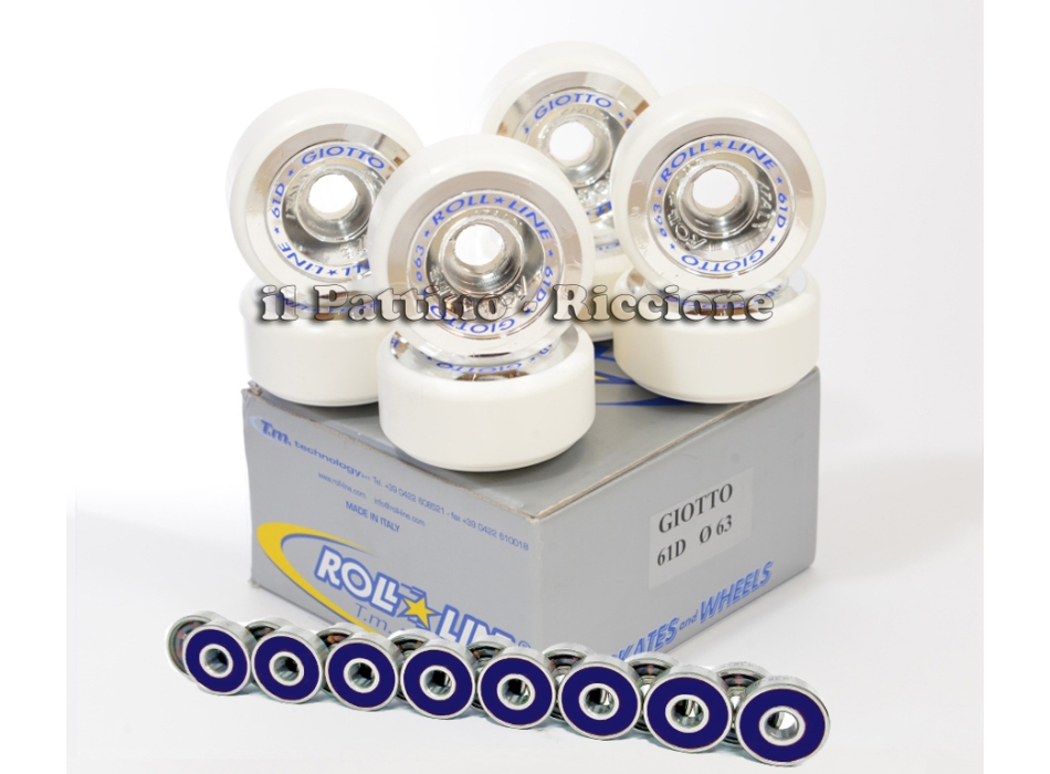Ruedas Giotto 61D - diam.63 con Rodamientos