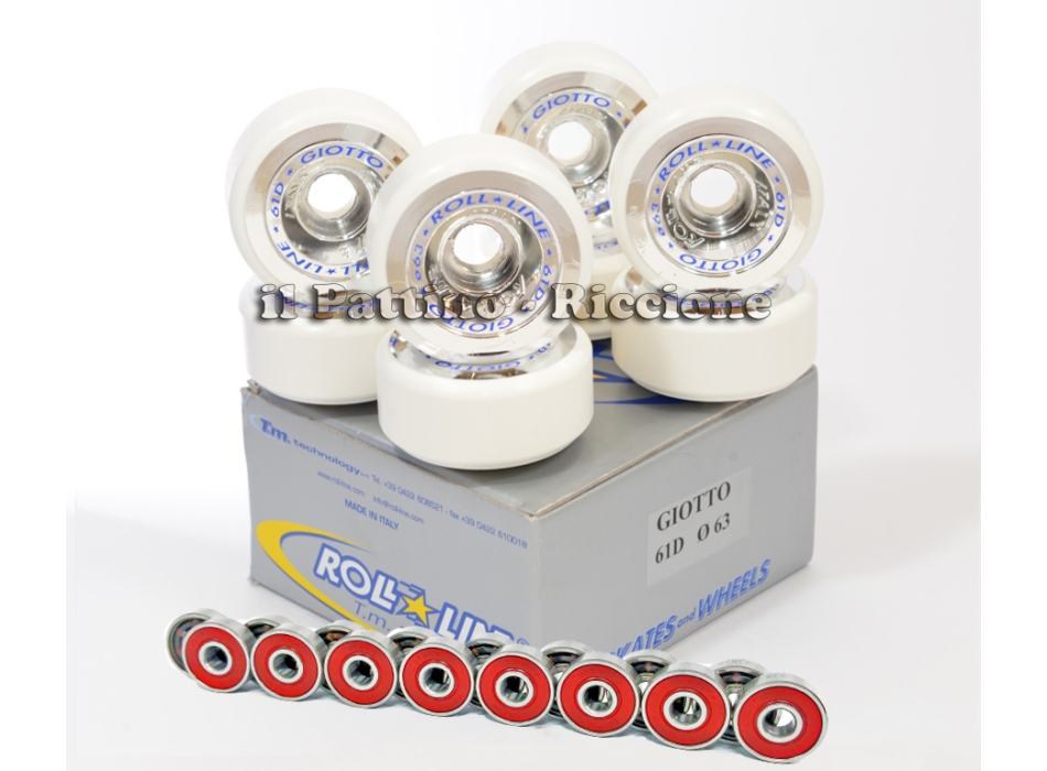 Ruedas Giotto 61D - diam.63 con Rodamientos