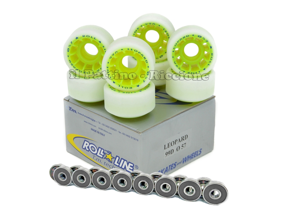 Ruedas Leopard 99/A diam. 57 con Rodamientos