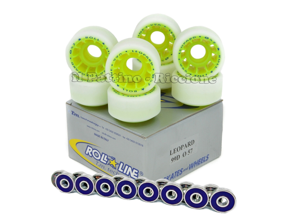 Ruedas Leopard 99/A diam. 57 con Rodamientos