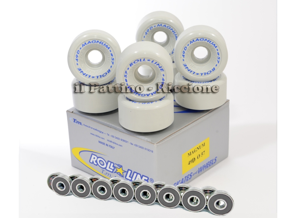 Ruedas Magnum 49D - diam.57 con Rodamientos