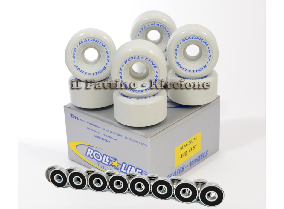 Ruedas Magnum 49D - diam.57 con Rodamientos
