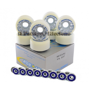 Ruedas Mustang 97/A diam. 57 con Rodamientos