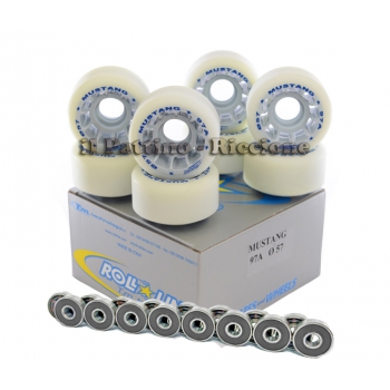 Ruedas Mustang 97/A diam. 57 con Rodamientos